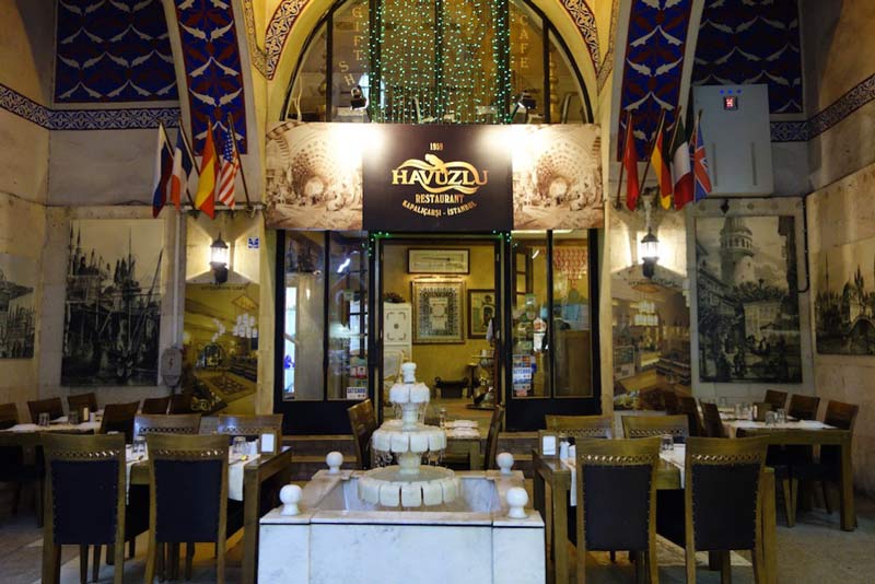 رستوران حاووضلو (Havuzlu Restaurant) استانبول