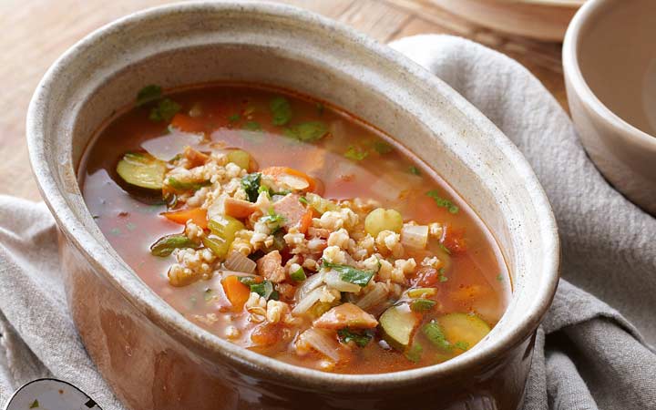 طرز تهیه سوپ جو - سوپ جو با سبزیجات